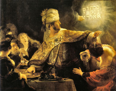 The art of Rembrandt, his drawings and paintings - Belshazzar's Feast