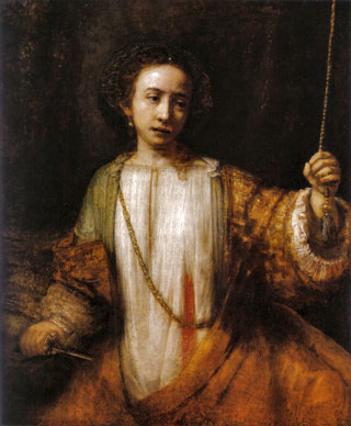 The art of Rembrandt, his drawings and paintings - Lucretia, 1666