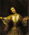 Rembrandt - Lucretia, 1664